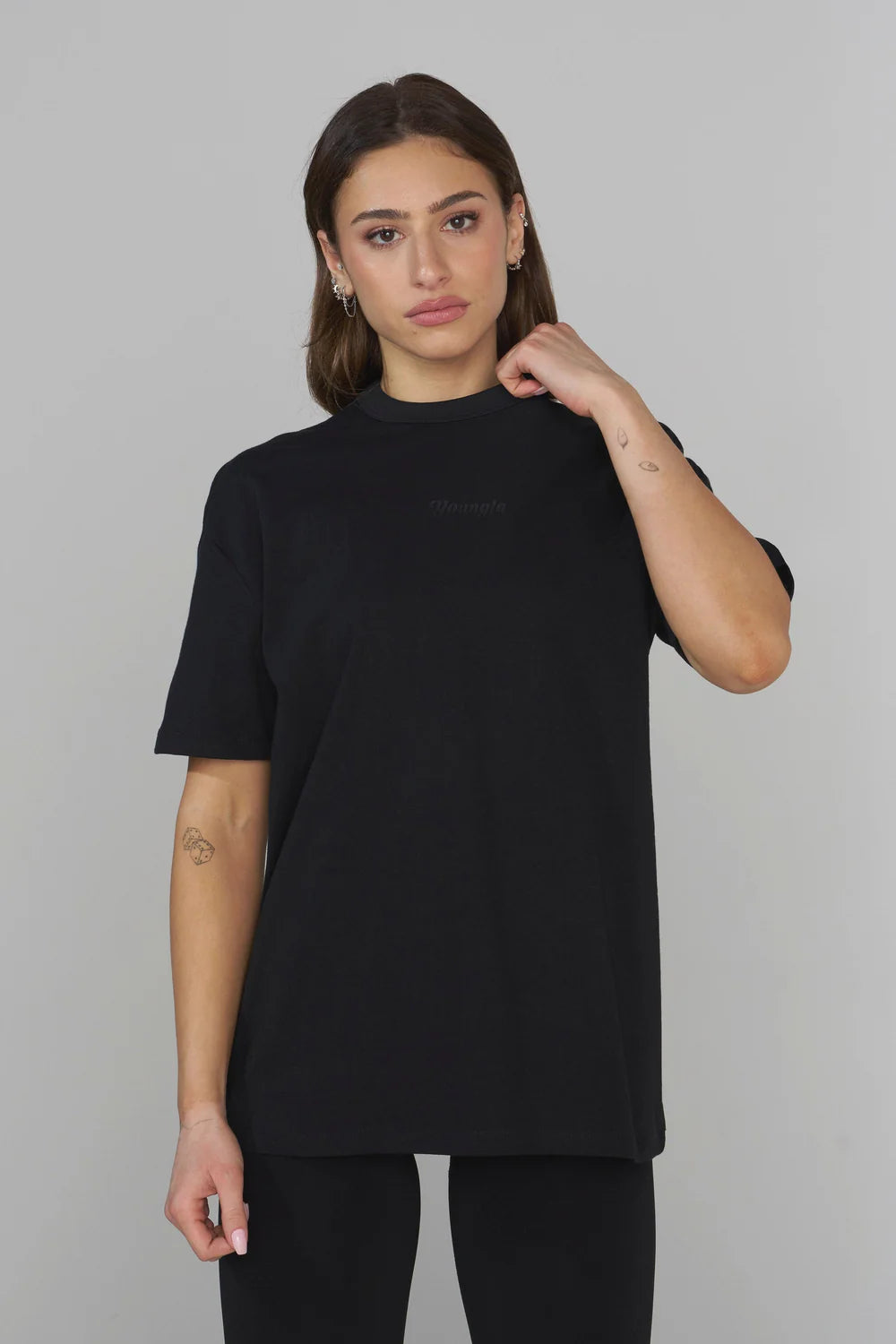"SIMPLE TEE" Oversized training shirt