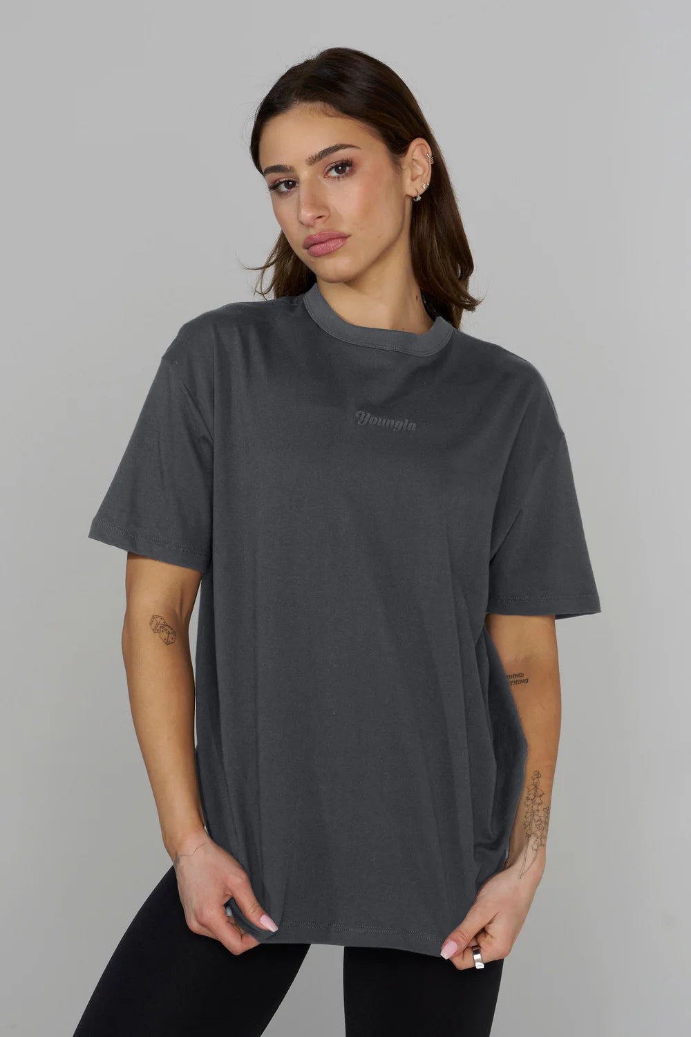 "SIMPLE TEE" Oversized training shirt