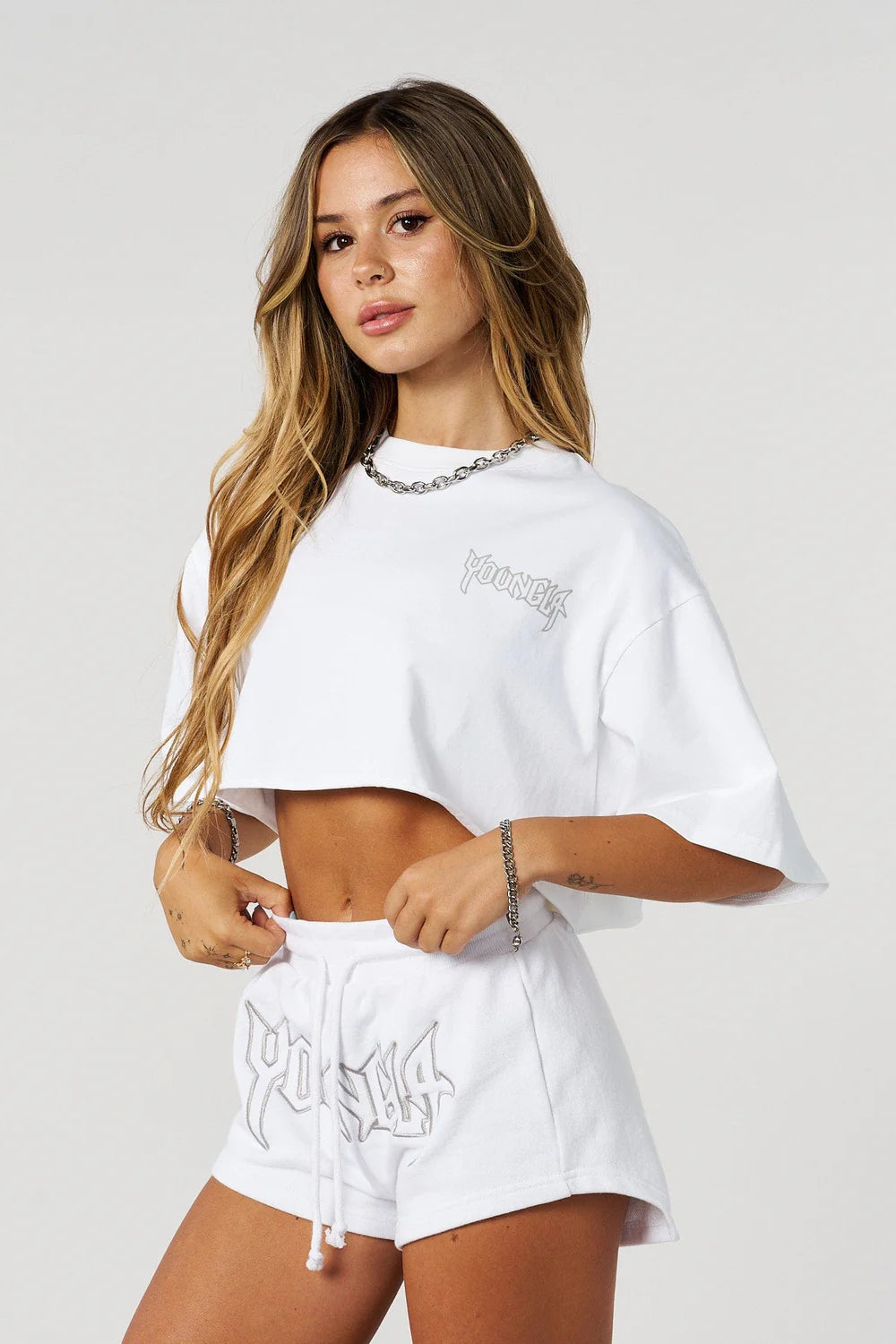 "ALCHEMY" Oversized crop