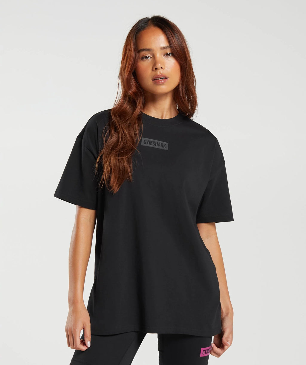 "BLOCK" Oversized training shirt