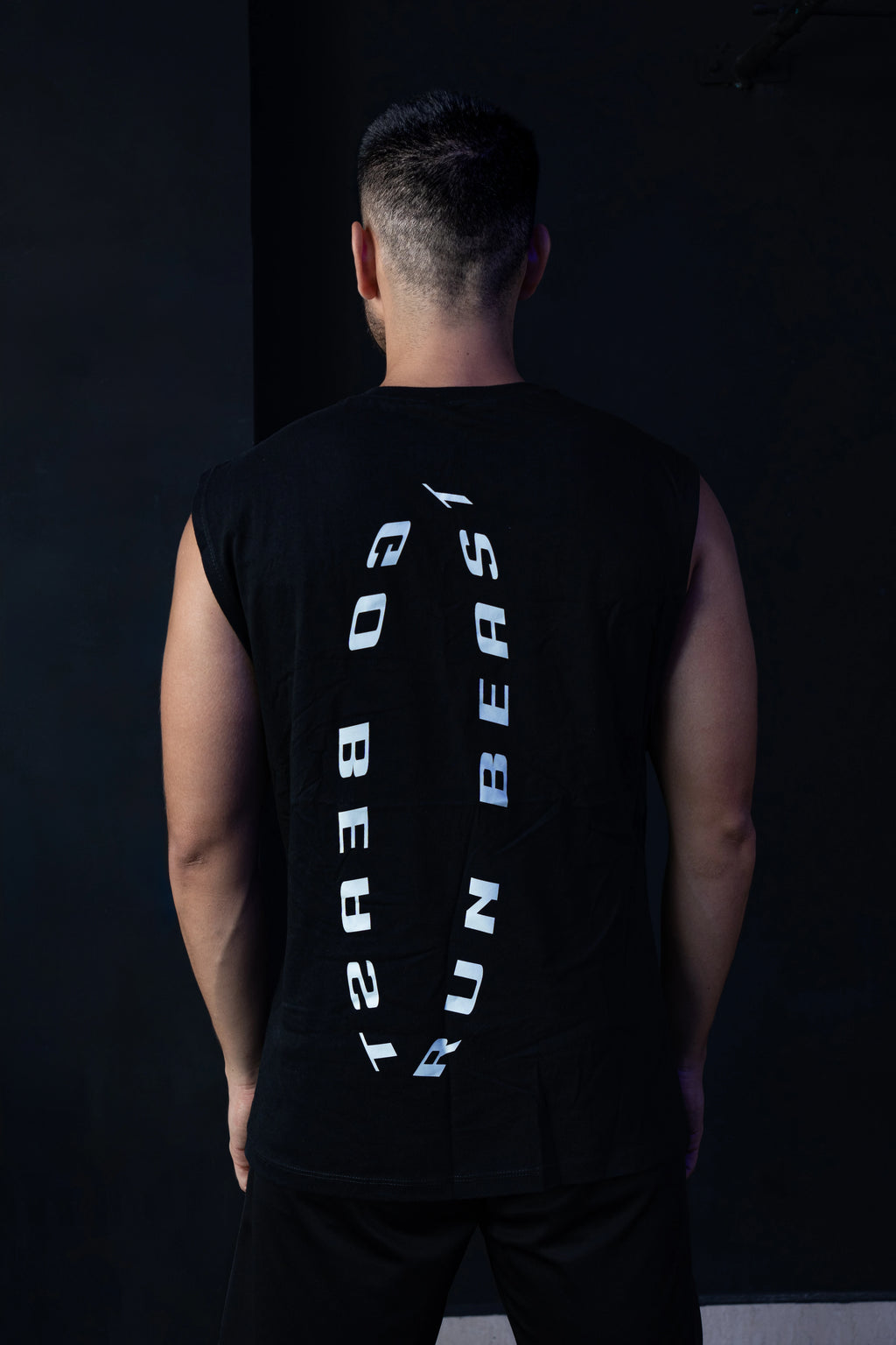 "RUN BEAST" Training Tank Top