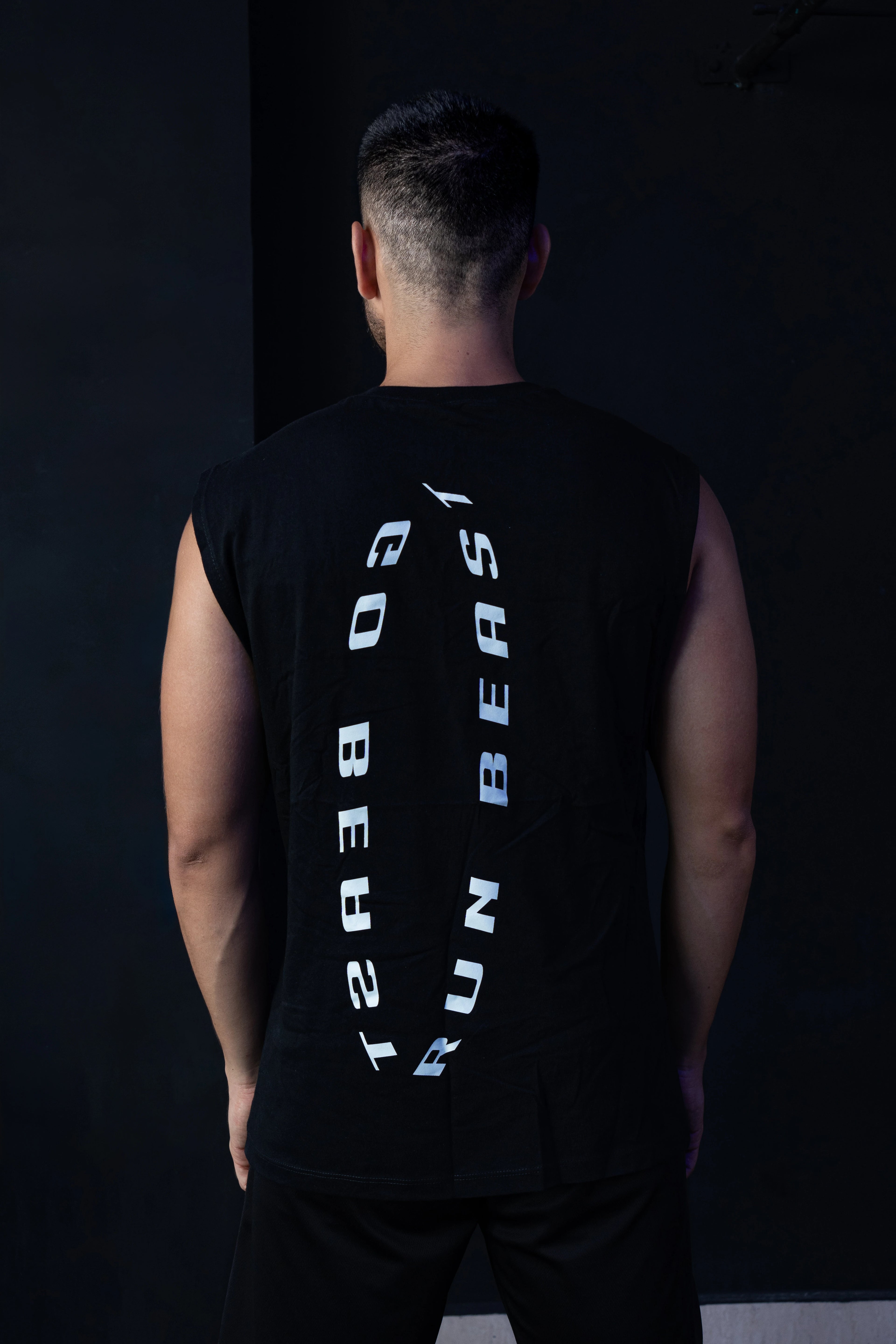 "RUN BEAST" Training Tank Top