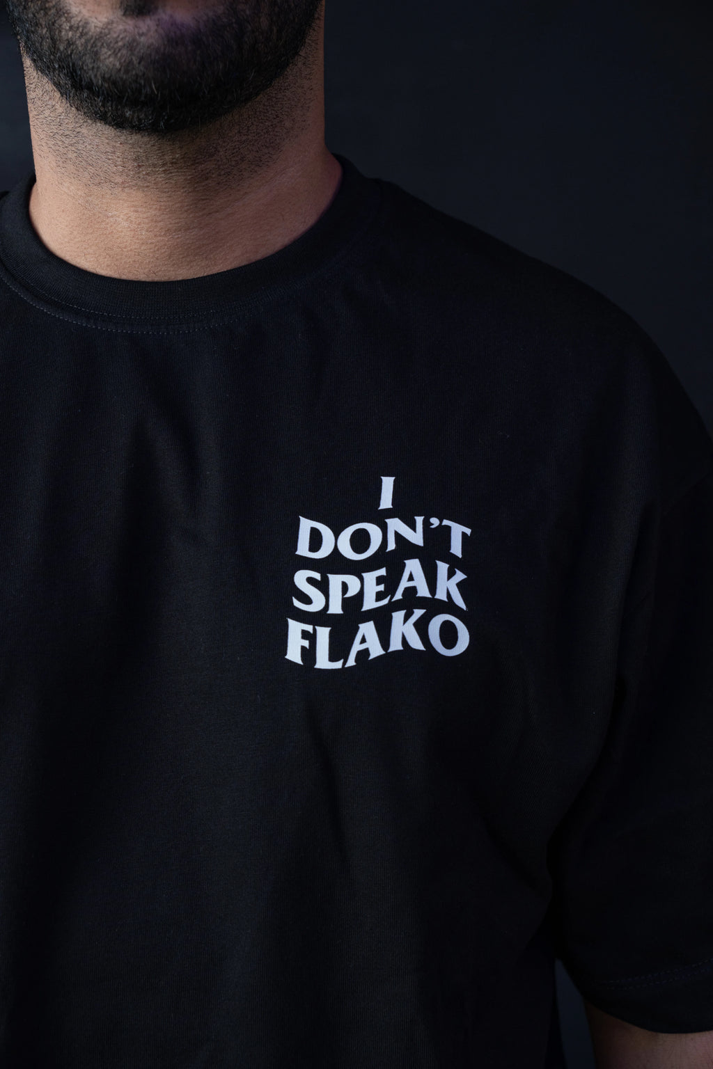 "DONT SPEAK FLAKO" Training Shirt