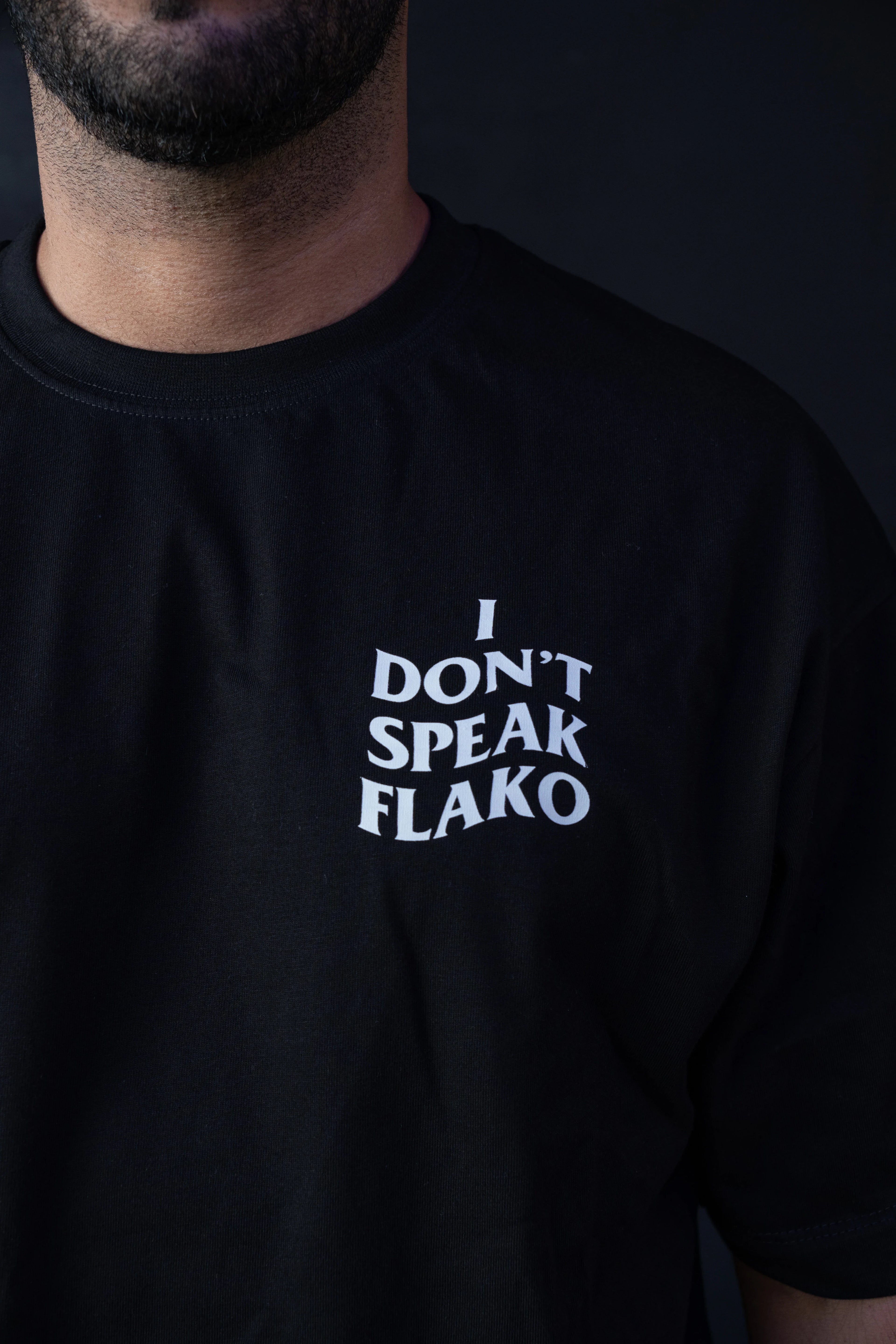 "DONT SPEAK FLAKO" Training Shirt