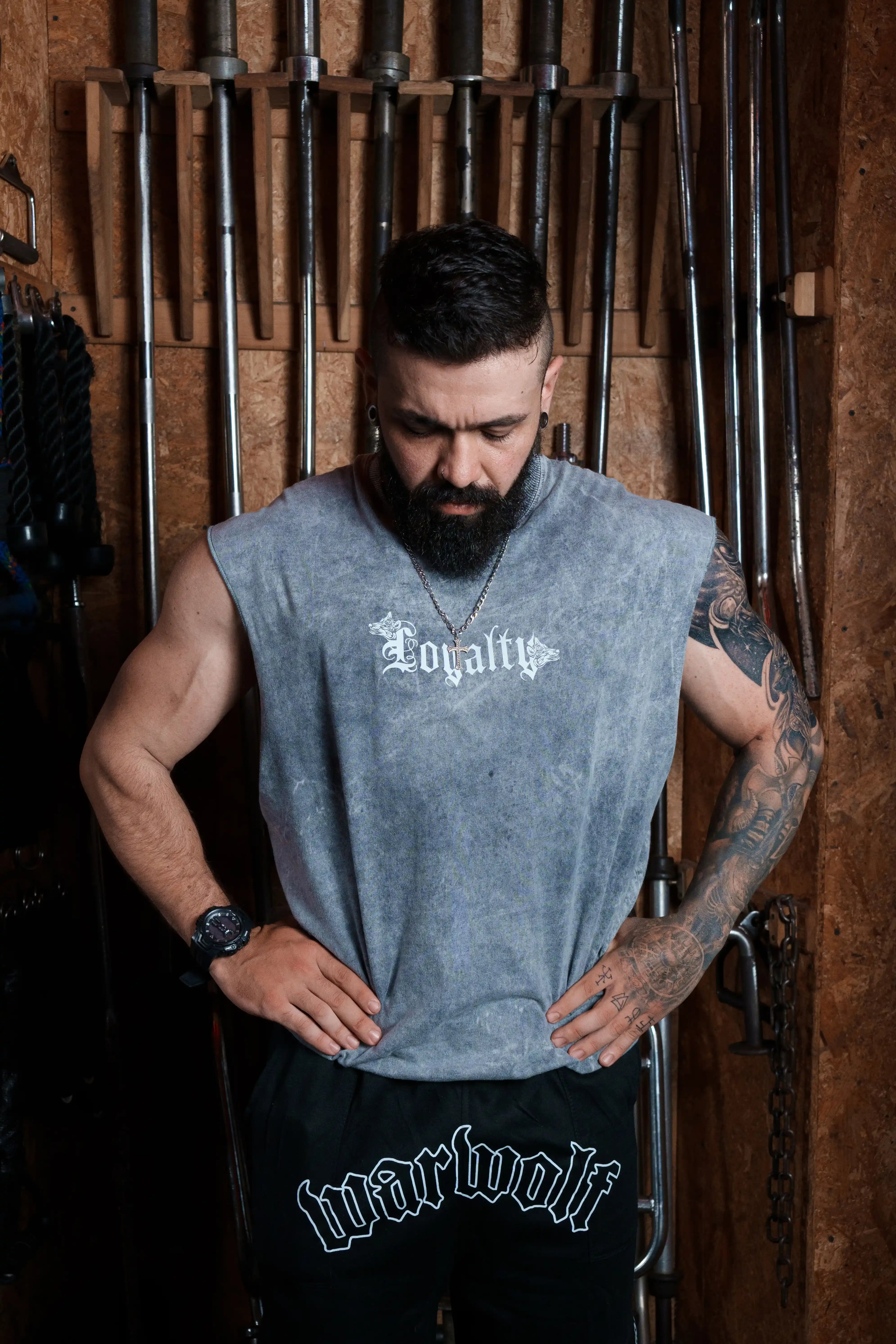 "LOYAL WOLF" Training Tank Top