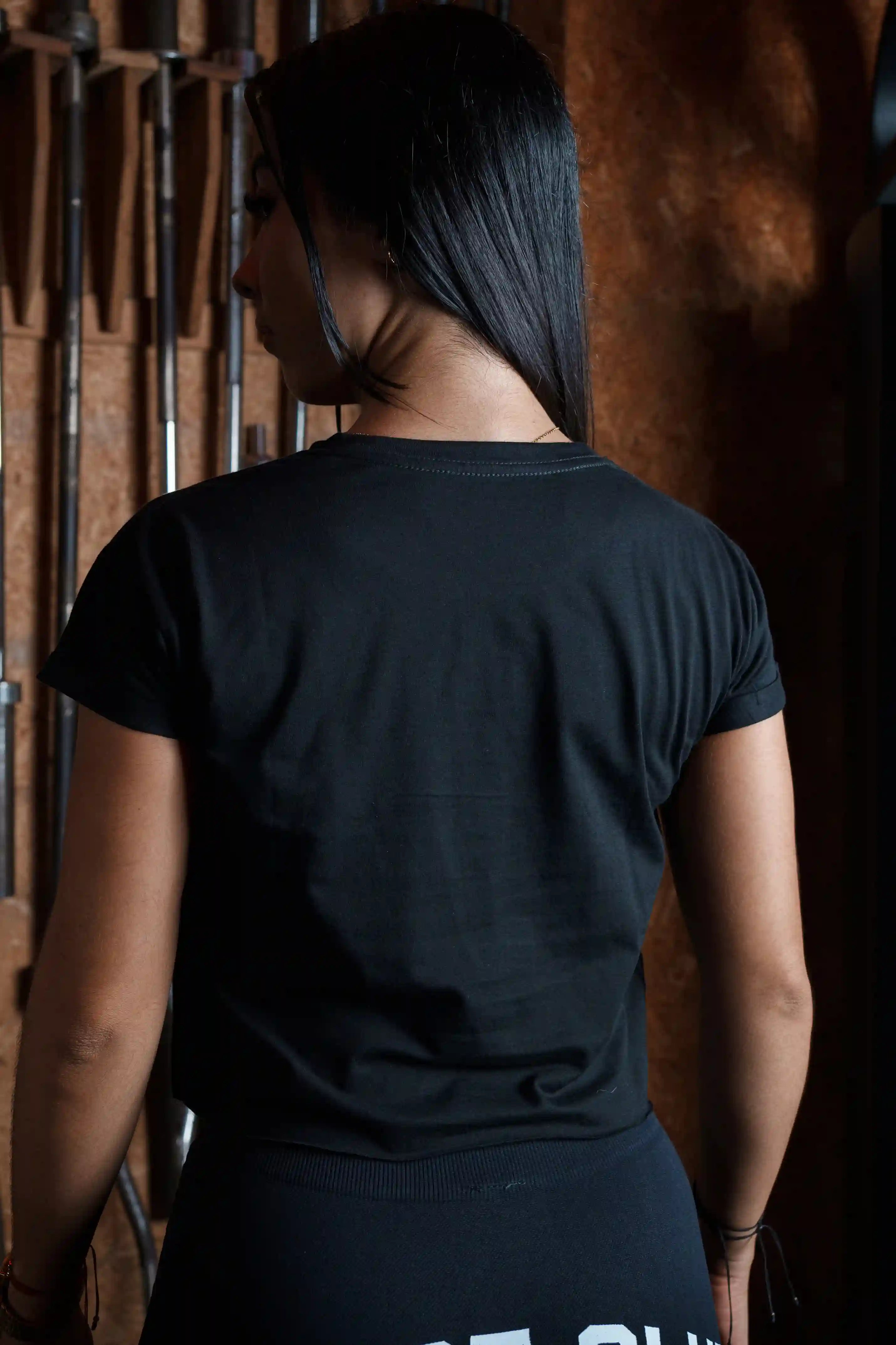 "WARWOLF" Fitted crop