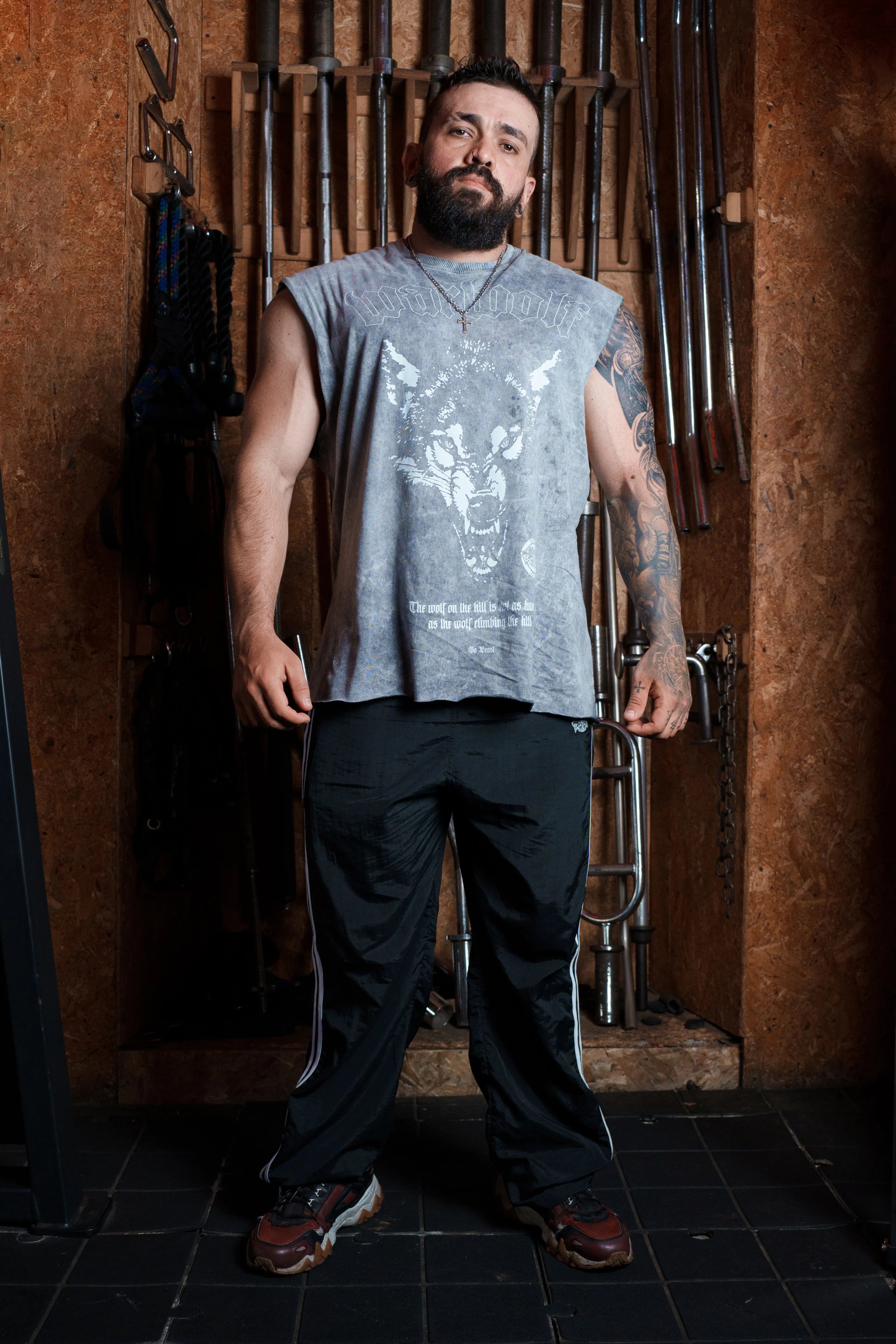 "SHADOW WOLF" Training Tank Top