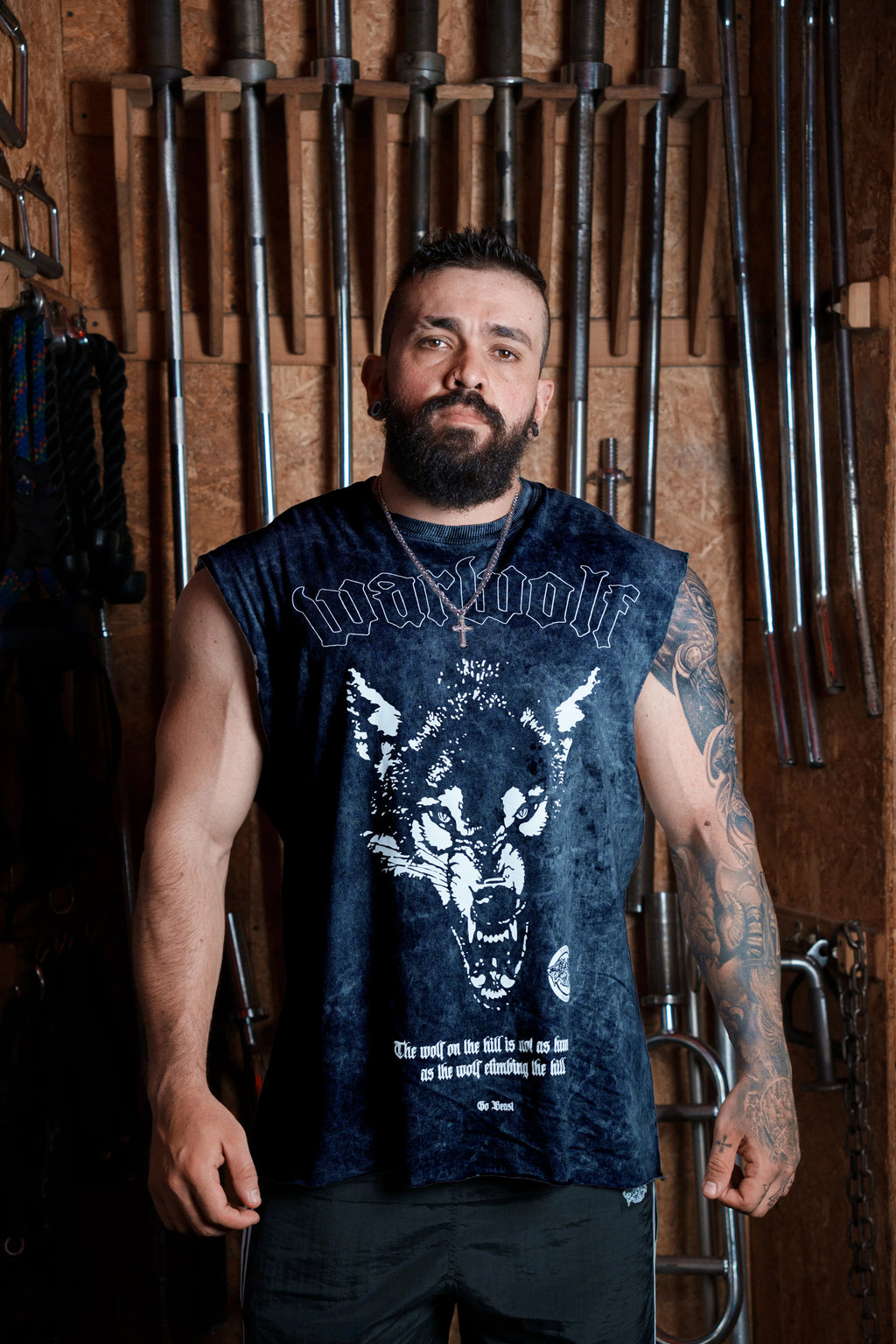 "SHADOW WOLF" Training Tank Top