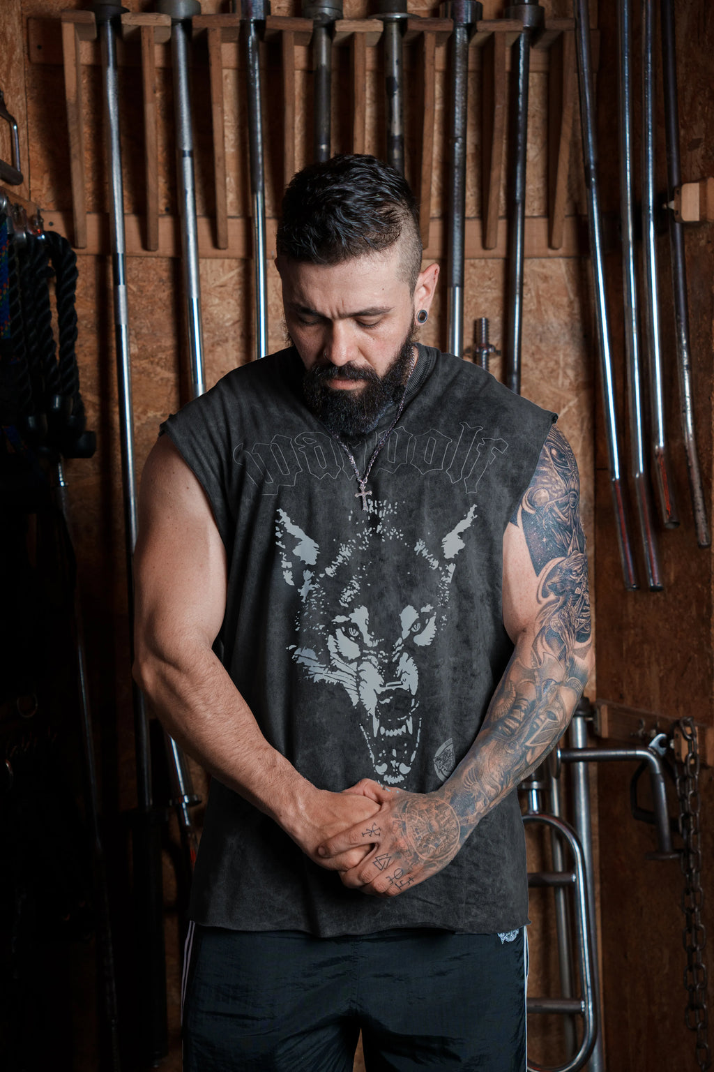 "SHADOW WOLF" Training Tank Top
