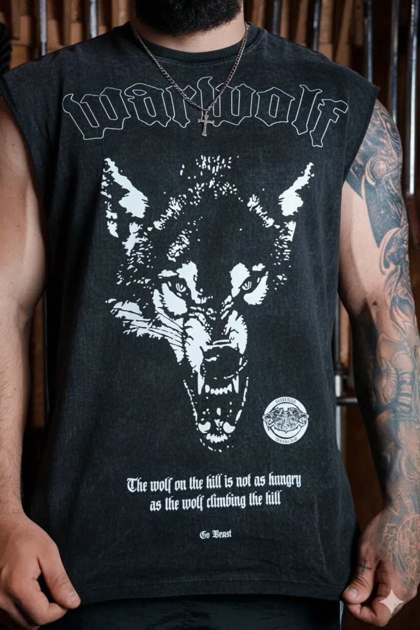 "SHADOW WOLF" Training Tank Top