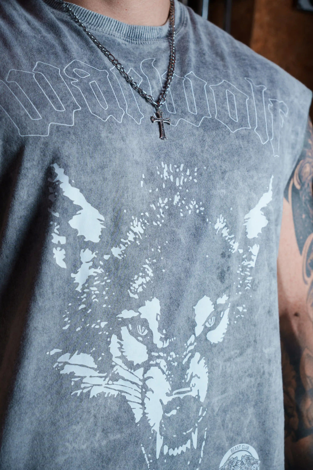 "SHADOW WOLF" Training Tank Top