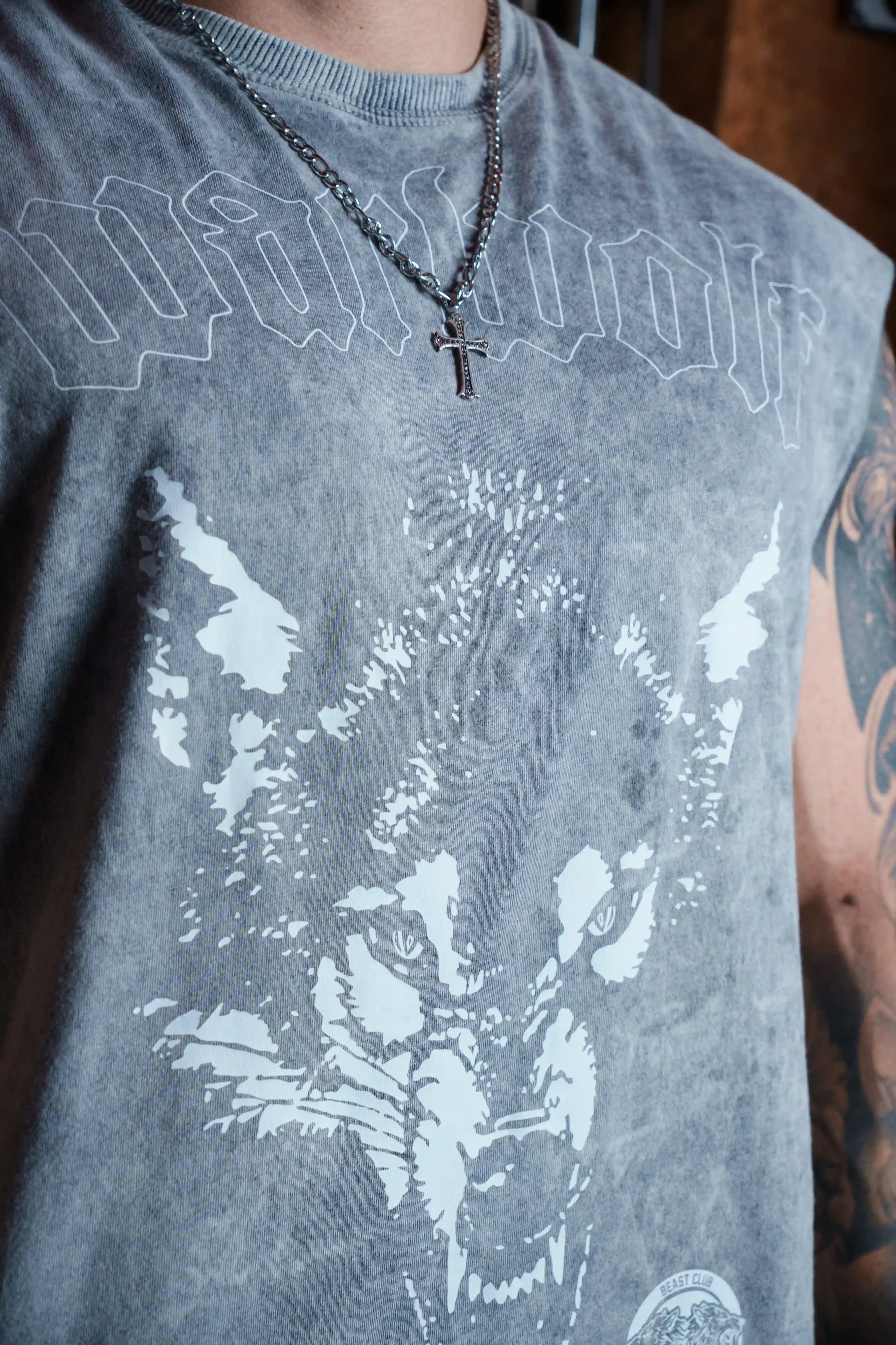 "SHADOW WOLF" Training Tank Top