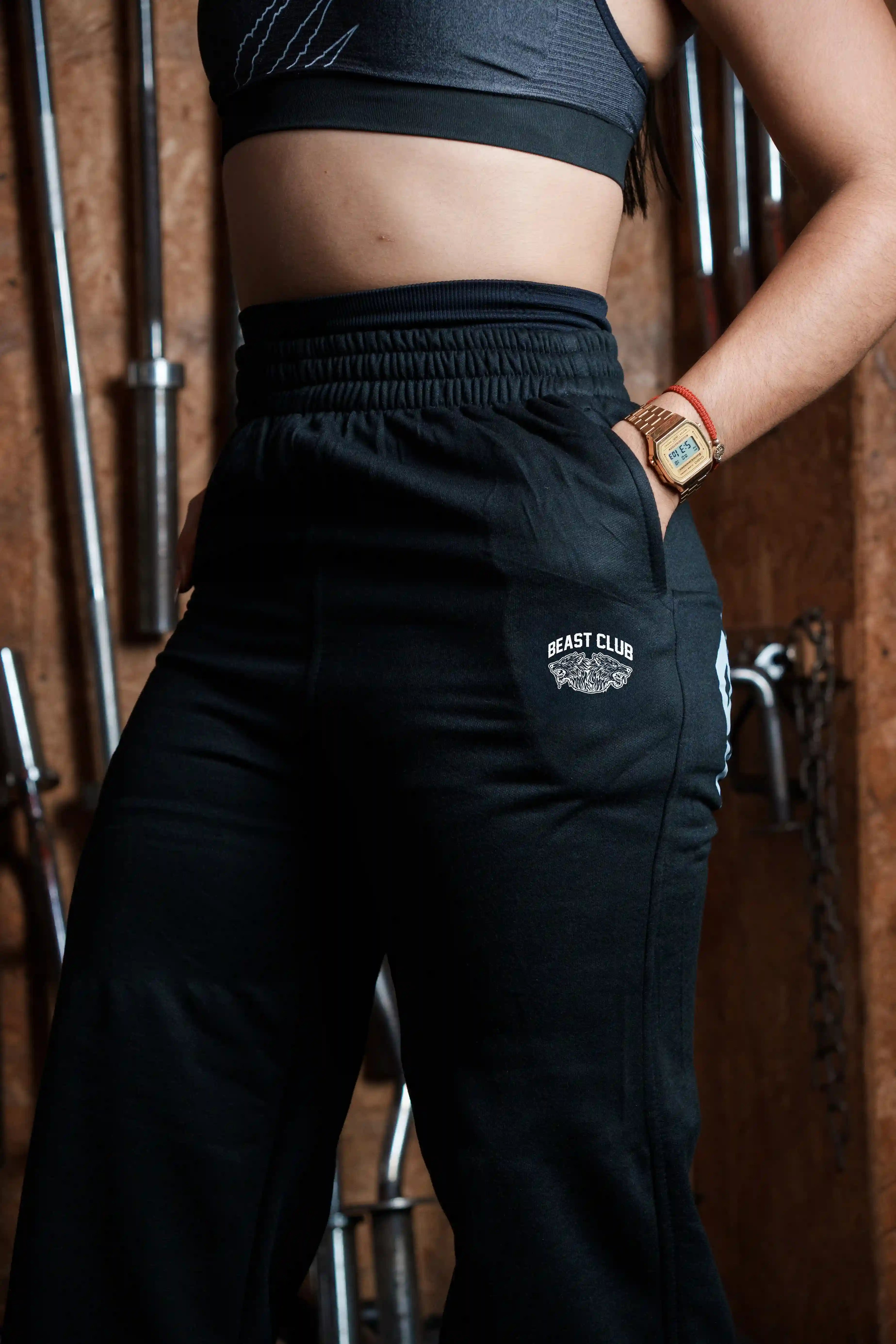 "BEAST CLUB" Jogger Fem