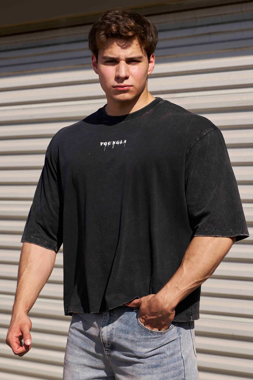 "CROPPED TEE" Training Shirt