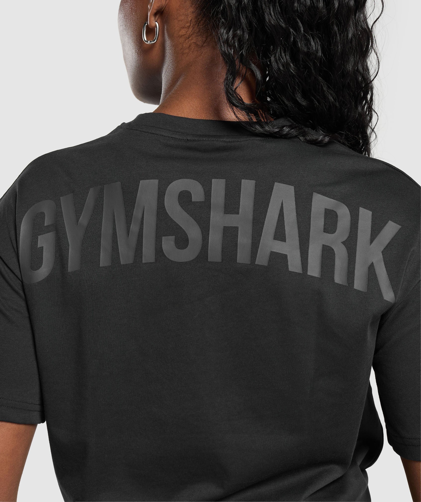 "POWER" Oversized training shirt