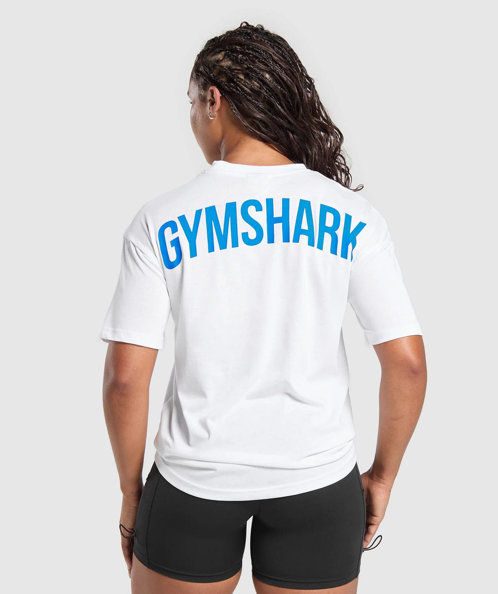 "POWER" Oversized training shirt