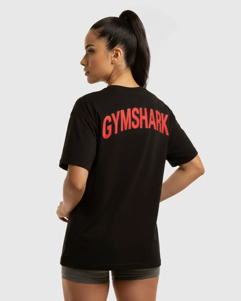 "POWER" Oversized training shirt