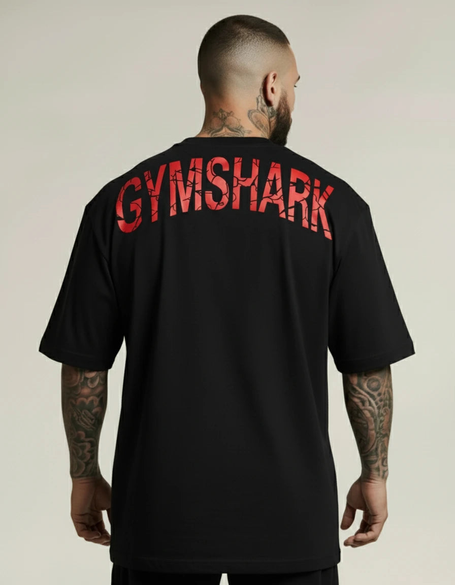 "GYMSHARK CRACKED" Training Shirt