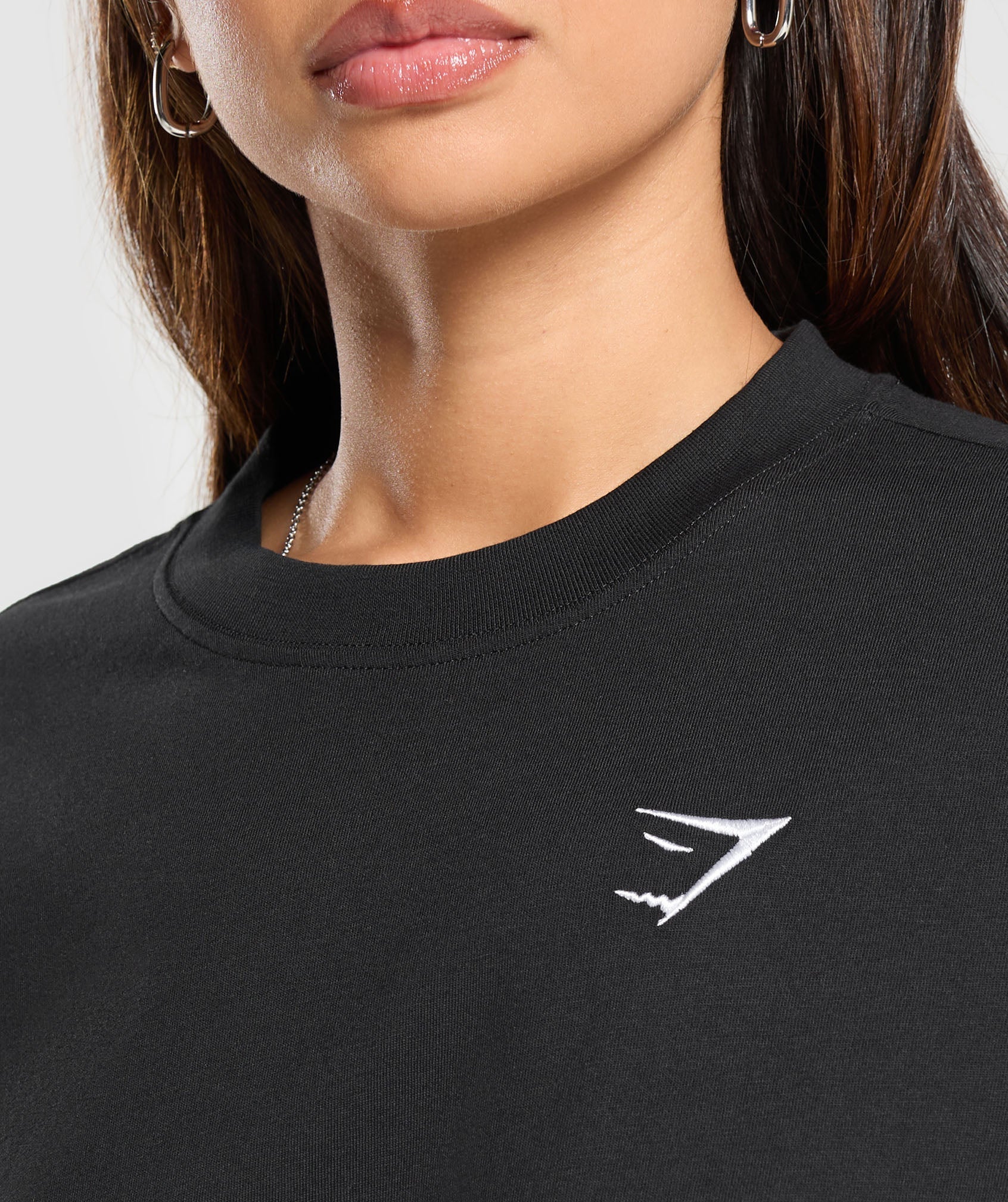 "BASIC" Oversized training shirt