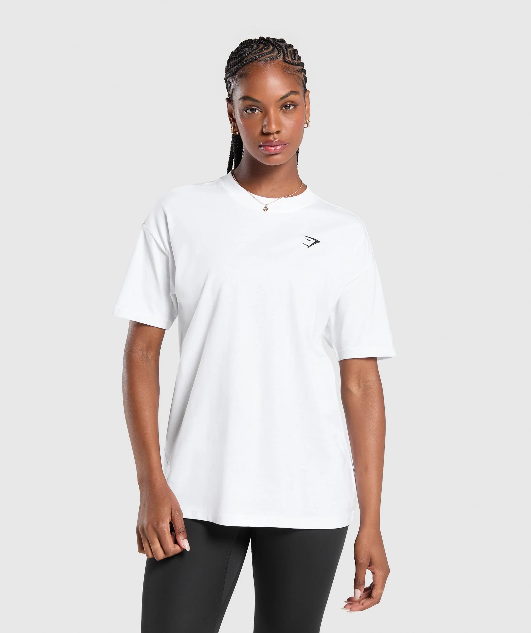 "BASIC" Oversized training shirt