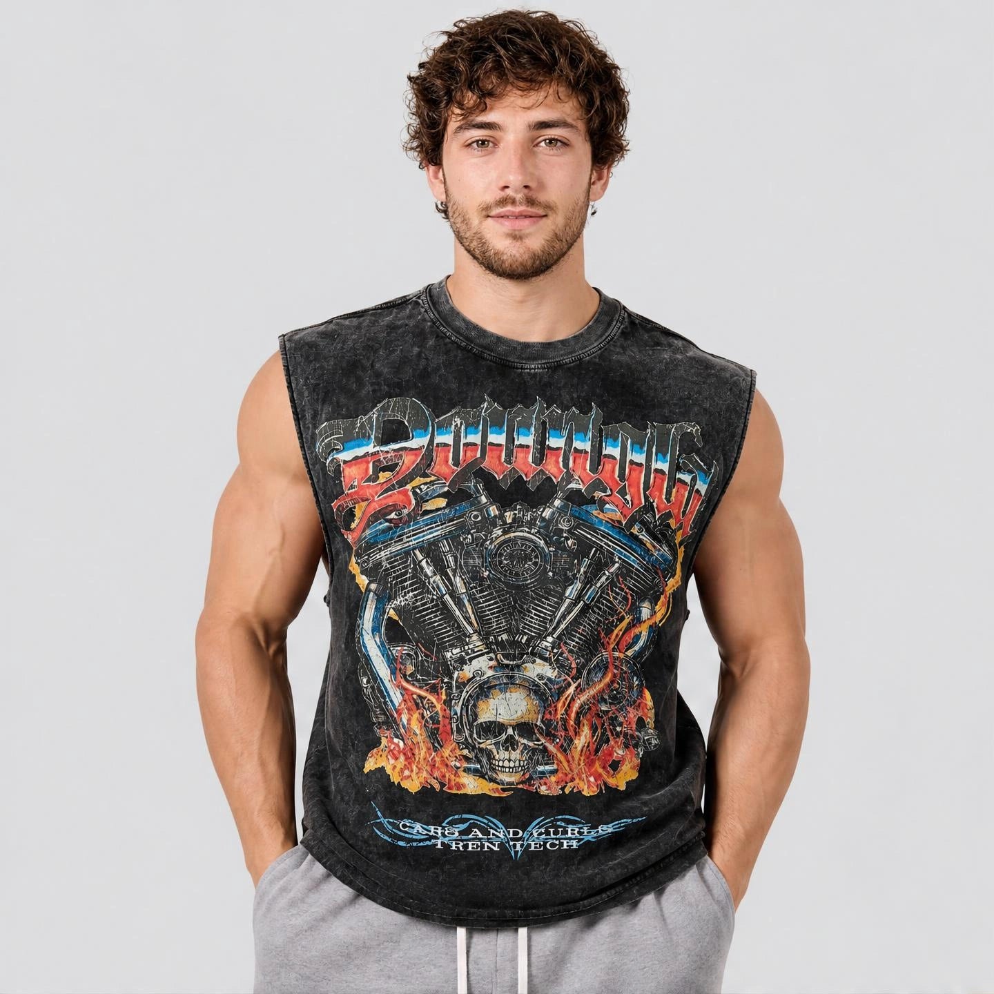 "Motor Youngla" Training Tank Top